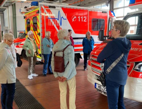 Besuch der Feuerwache in Bremerhaven